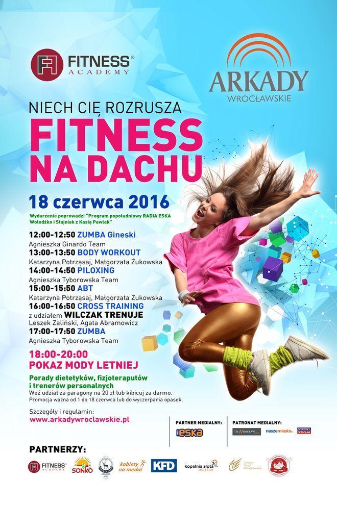 Wyjątkowy trening na dachu centrum handlowego!