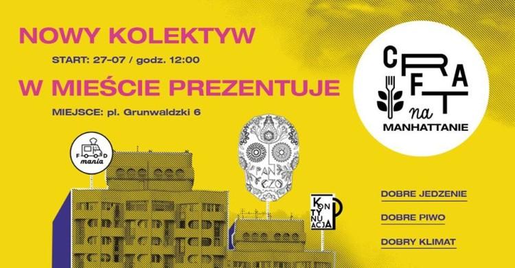 Craft na Manhattanie. Przy sedesowcach powstaje plenerowy bar [ZDJĘCIA]