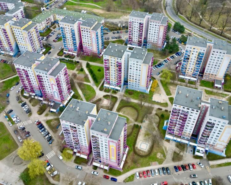 Wrocław z góry - Wrocławskie osiedla z lotu ptaka: Kozanów