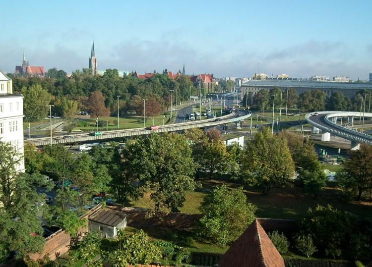 Plac Społeczny we Wrocławiu - zanim powstały estakady