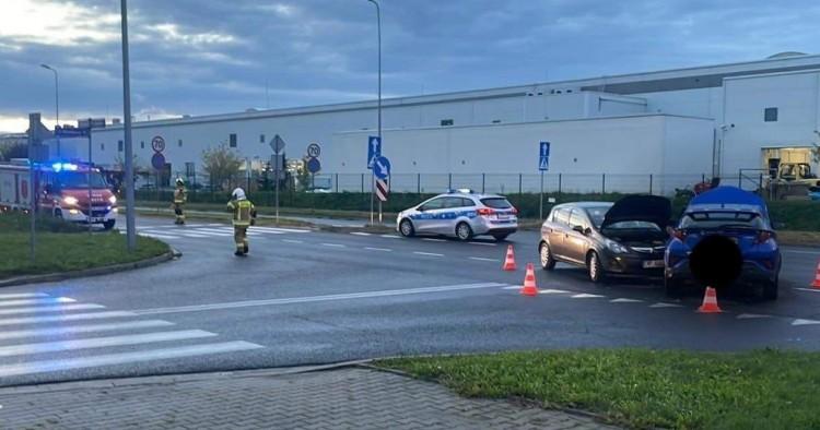 Groźny wypadek koło LG pod Wrocławiem