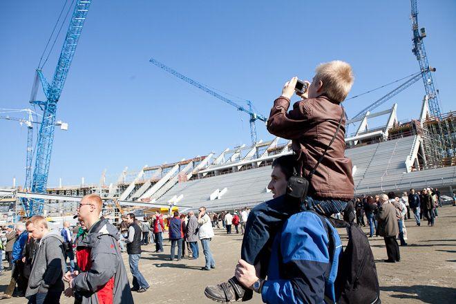15 tysięcy osób na dniu otwartym stadionu