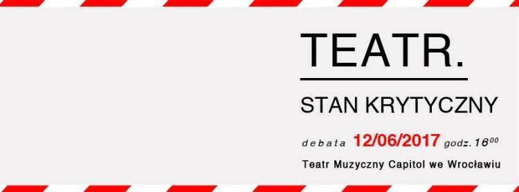 Debata o krytycznym stanie teatru