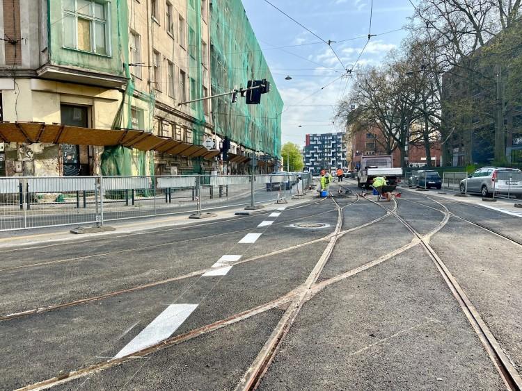 Wrocław: Tramwaje wracają na Pułaskiego i Małachowskiego
