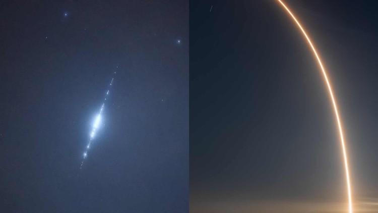 Starlinki i spadające gwiazdy dziś na niebie. Prawdziwy spektakl!