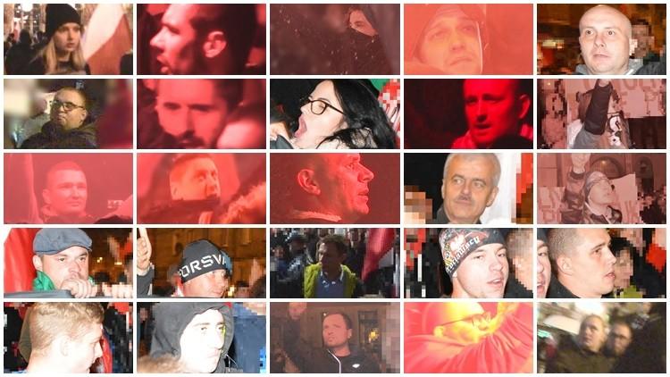 Policja zidentyfikowała 5 osób, które odpalały race na marszu z okazji 11 listopada. Szukają kolejnych [ZDJĘCIA]