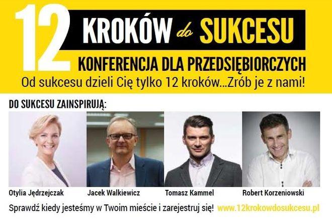 Wrocławskich przedsiębiorców od sukcesu dzieli 12 kroków. W ich zrobieniu pomogą Jędrzejczak, Korzeniowski i Kammel