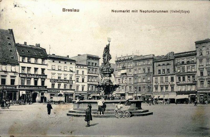 Odkrywamy Wrocław: Plac Nowy Targ i Fontanna Neptuna