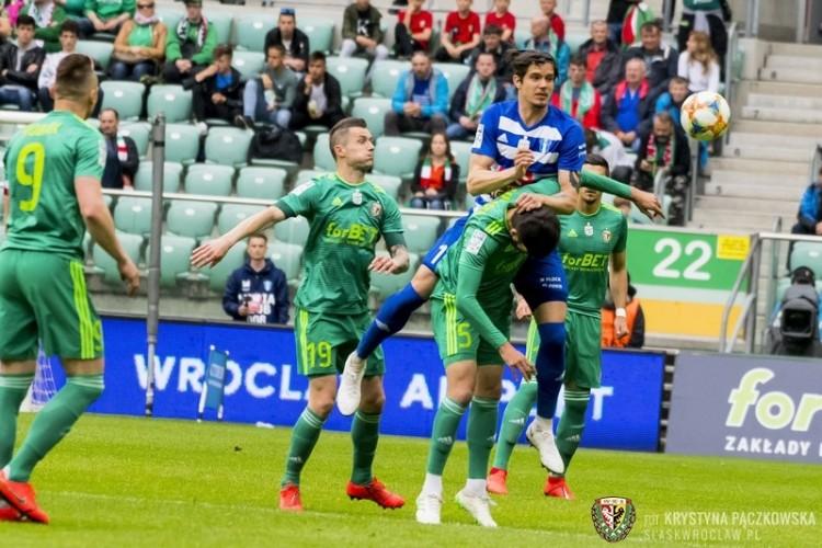 Kluczowy mecz sezonu dla piłkarzy Śląska Wrocław