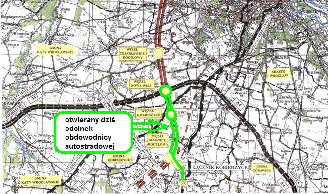 Pierwsze auta jeżdżą już obwodnicą autostradową