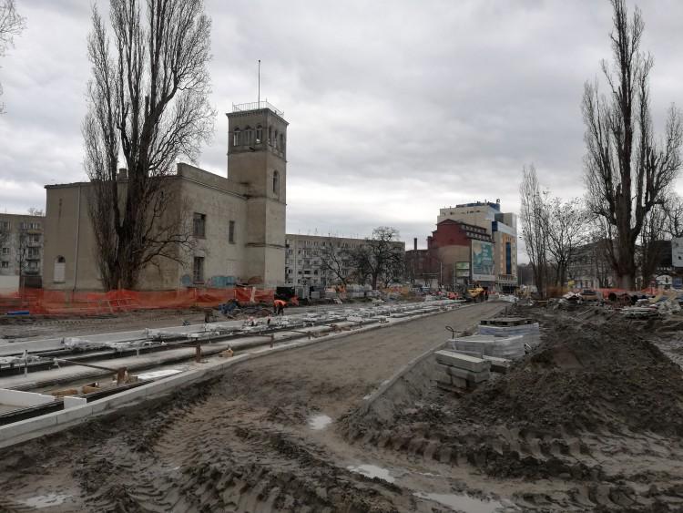 Tak powstaje nowe torowisko w centrum Wrocławia [ZDJĘCIA]