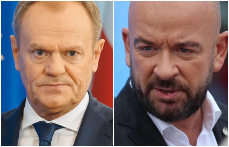 Tusk popierając Sutryka złamał prawo? Komitetom obu polityków grożą sankcje