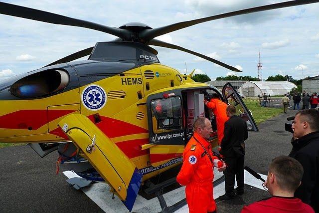 Wypadek na trasie S8 pod Wrocławiem. Ranną osobę ratował helikopter