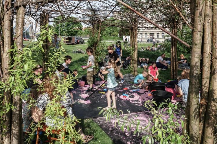 Plenerowy piknik jazzowy i Gastro Nocki na placu Społecznym [ZDJĘCIA]