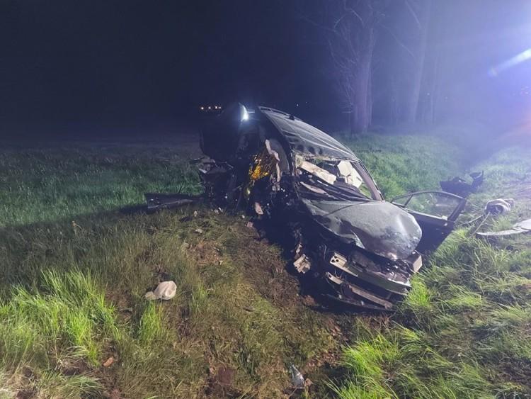 Tragedia na Dolnym Śląsku. Nie żyje pasażer osobówki