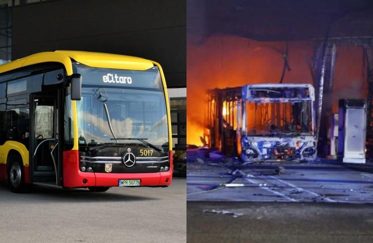 Czy kupione przez MPK Wrocław autobusy są bezpieczne? Seria pożarów w Niemczech
