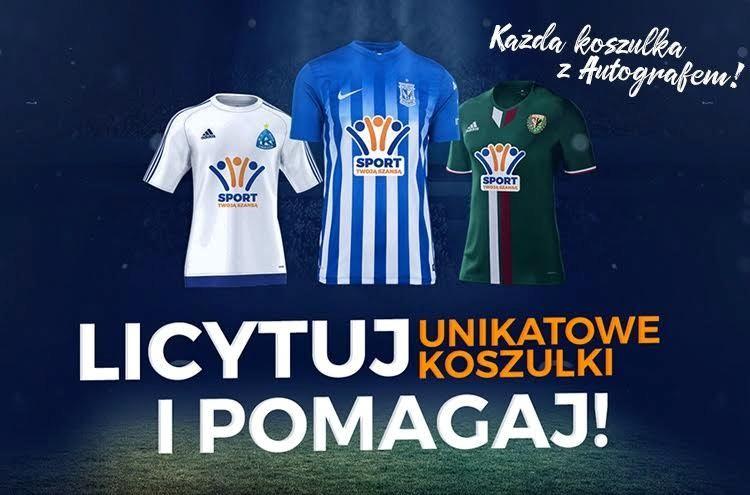 Wylicytuj unikalną koszulkę Śląska Wrocław