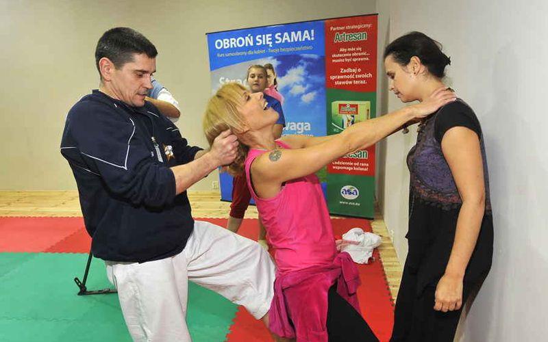 Pani broni się sama