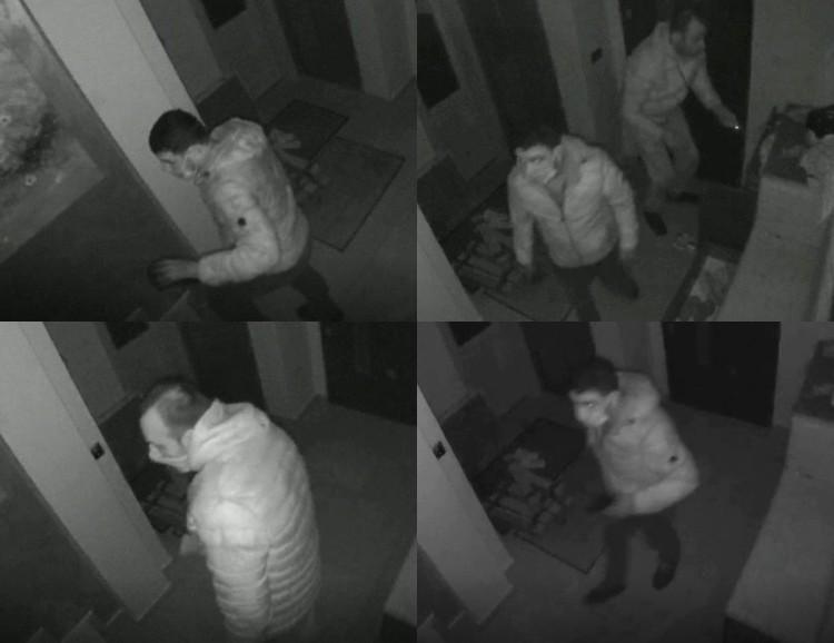 Okradli dom w Leśnicy. Złodziei zarejestrowały kamery monitoringu [Filmy]