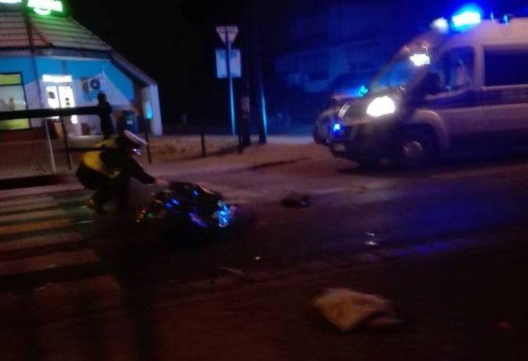 Śmiertelne potrącenie na Strachocińskiej. Droga była zablokowana