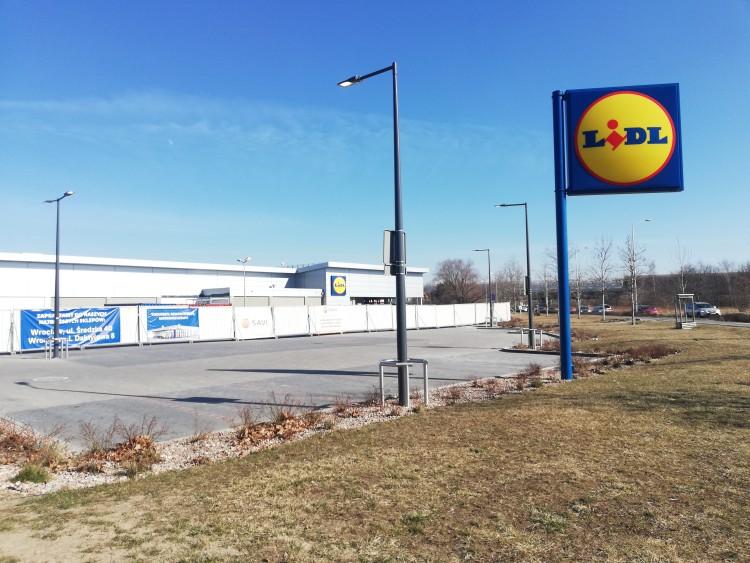 Wrocław: Lidl w remoncie. Ponowne otwarcie jeszcze w marcu [ZDJĘCIA]
