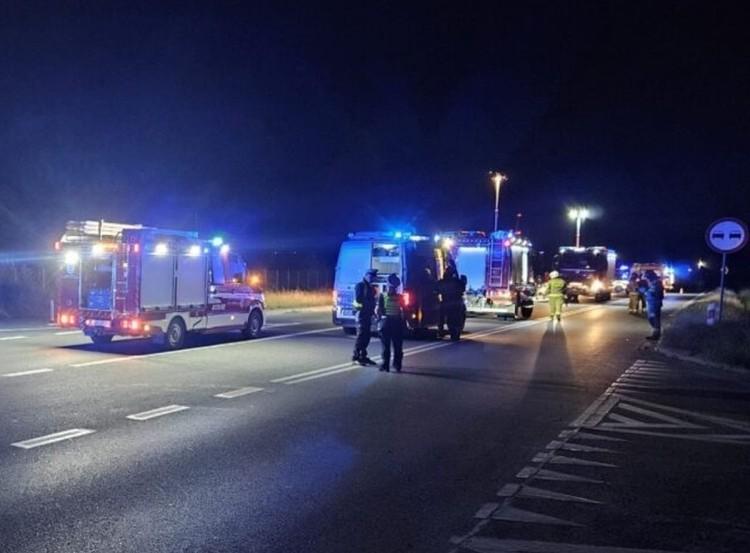 Śmiertelny wypadek na obwodnicy Wrocławia. Kierowca bmw uciekł, bo się wystraszył