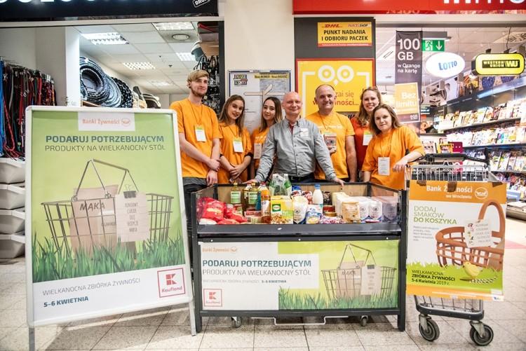 Wrocławski Bank Żywności zebrał 43 tony jedzenia na Wielkanoc