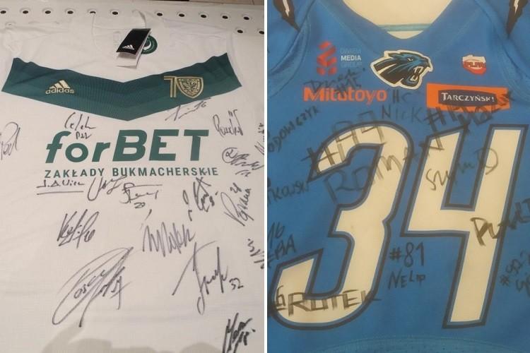 Panthers i Śląsk nadal grają z WOŚP. Wylicytuj koszulki z autografami