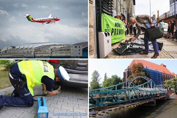 Atak na ratowników i prace na moście Tumskim [PODSUMOWANIE DNIA]