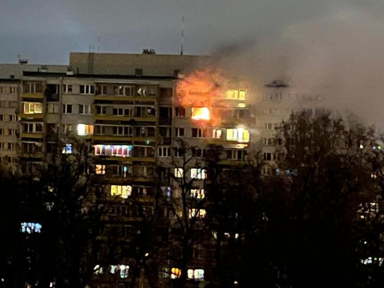 Wrocław: Śmiertelny pożar na Popowicach [ZDJĘCIA, WIDEO]