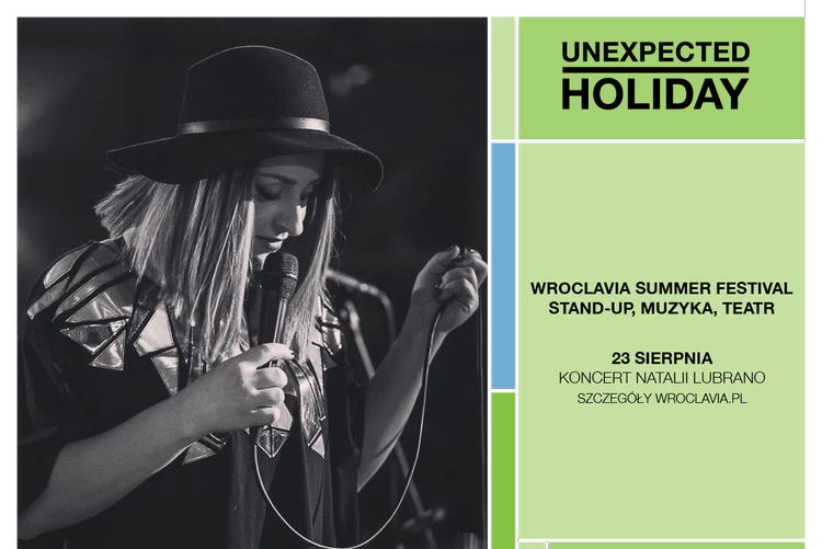 Natalia Lubrano z koncertem podczas Wroclavia Summer Festival