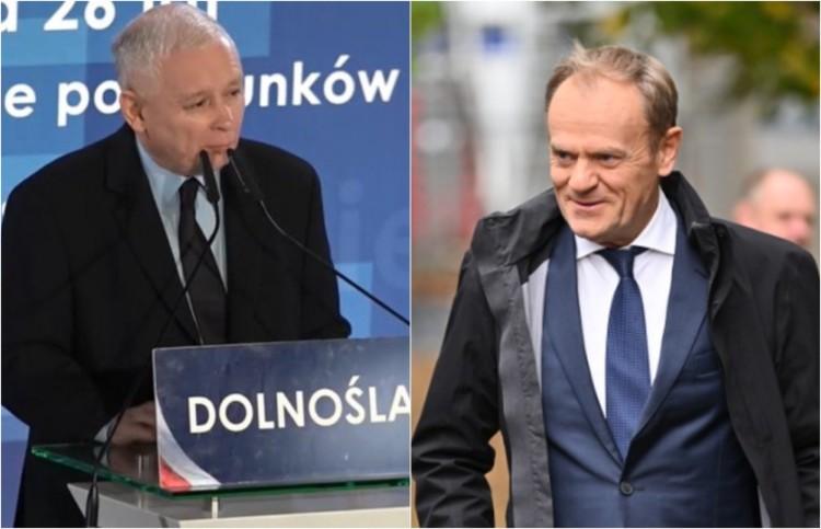 W sobotę wielkie starcie Tusk - Kaczyński na Dolnym Śląsku