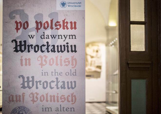 Wystawa o języku polskim w Muzeum UWr