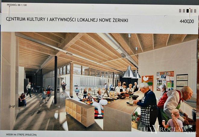 Centrum kultury ma stać się okrętem flagowym Nowych Żernik. Wiemy, jak będzie wyglądać
