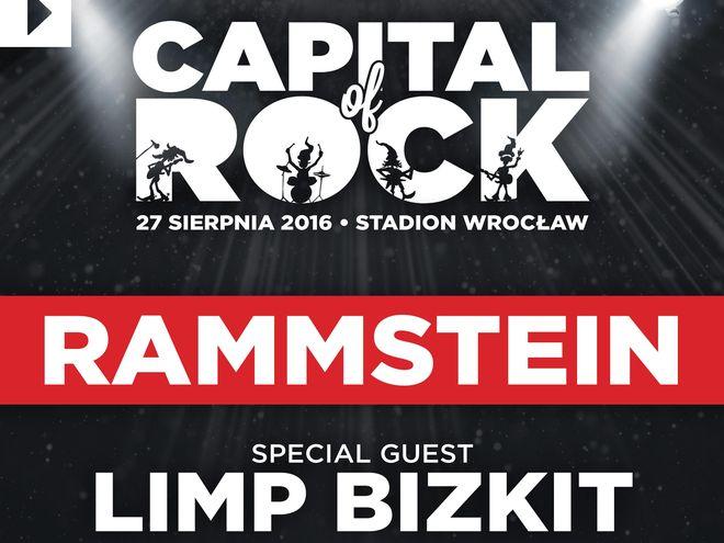 Rammstein i Limp Bizkit zagrają koncert na Stadionie Wrocław w ramach Europejskiej Stolicy Kultury 2016!