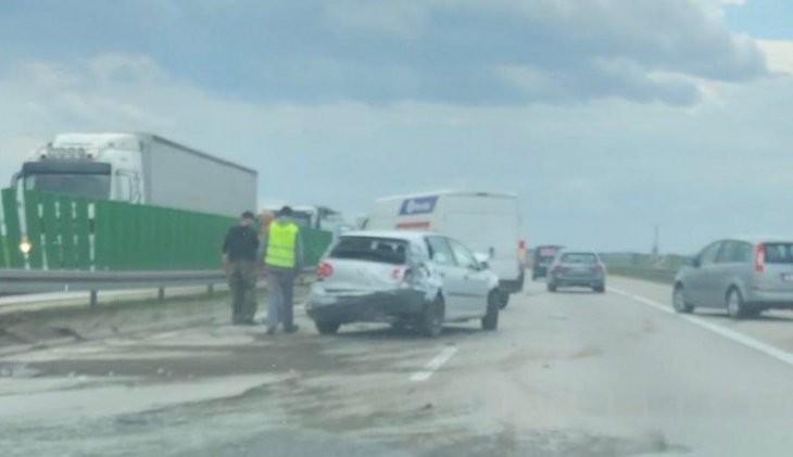 Groźny wypadek i wielki korek na autostradzie A4 pod Wrocławiem