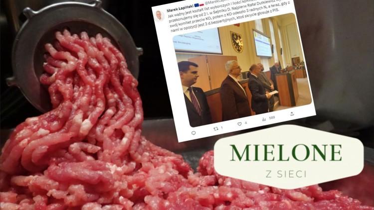 MIELONE Z SIECI Jak bezradny radny chce ratować KPO