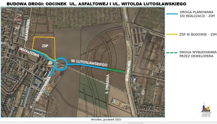 Wrocław: tak będą wyglądać nowe drogi i rondo na Jagodnie i Wojszycach [WIZUALIZACJE]