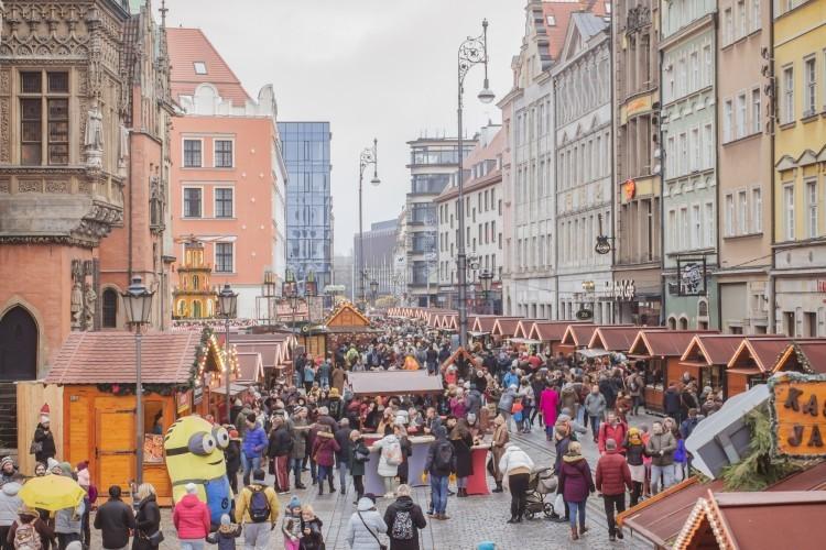 Wrocław: Jarmark Bożonarodzeniowy na Rynku. Godziny otwarcia w święta