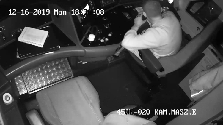 Oślepił maszynistę laserem [WIDEO]