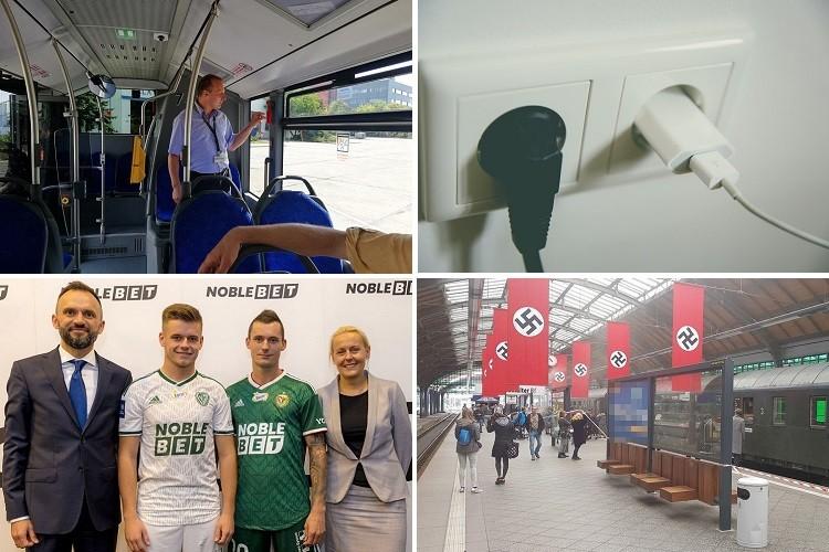 Swastyki na Dworcu i nowy sponsor Śląska [PODSUMOWANIE DNIA]