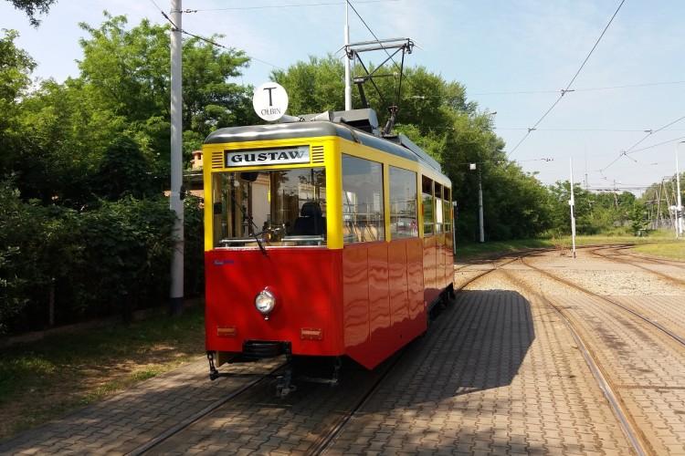 Zabytkowy Gustaw na torach. W sobotę ruszyła nowa linia tramwaju turystycznego MPK [ZDJĘCIA]