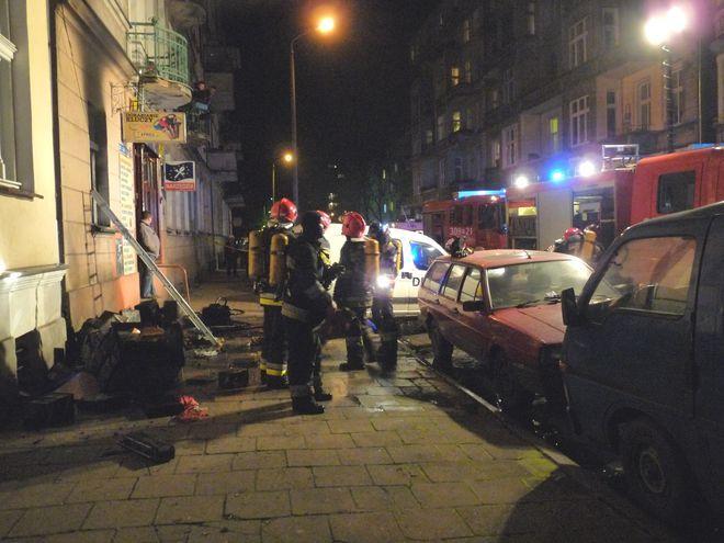 Pijany zaprószył ogień w mieszkaniu