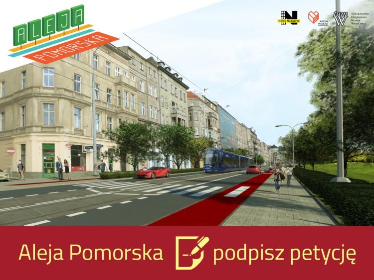 Aleja Pomorska do remontu w 2018? Aktywiści zbierają podpisy pod petycją do prezydenta