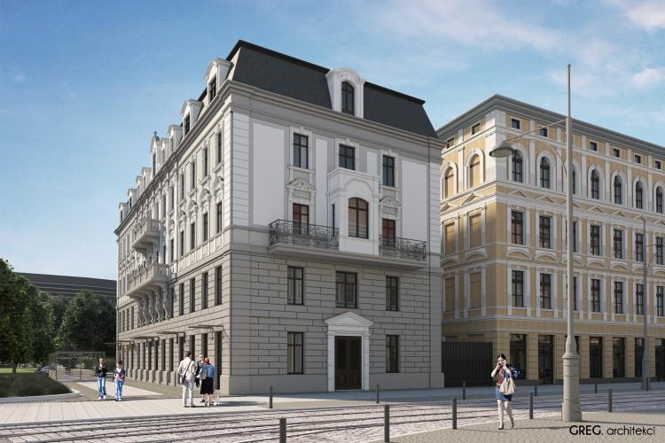 Zabytkowy budynek w centrum 