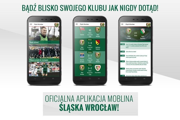 Premiera oficjalnej aplikacji mobilnej Śląska Wrocław
