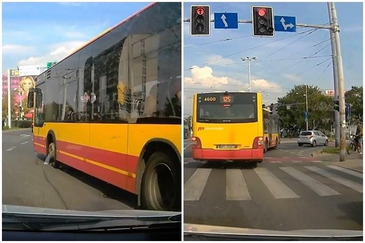 Wrocław: niebezpieczna jazda miejskiego autobusu. MPK Wrocław milczy [FILM]