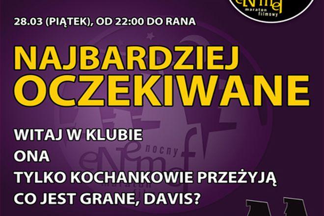 Najciekawsze filmy obejrzysz w kinie w jedną noc!