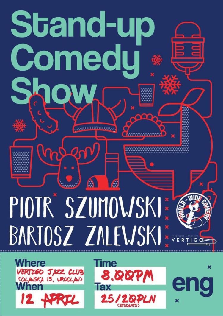 Stand-up po angielsku czyli Comedy Show we wrocławskim Vertigo