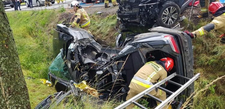 Tragiczny wypadek na drodze Wrocław - Jelenia Góra